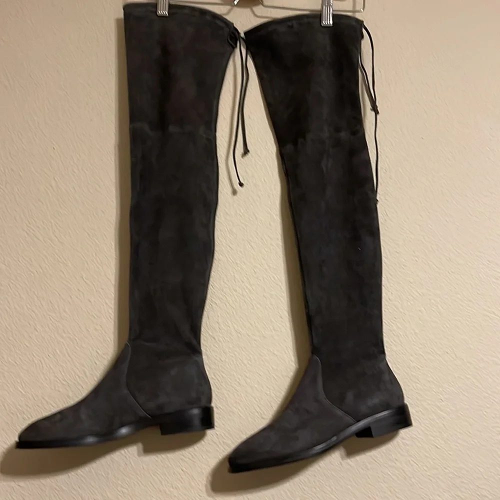 STUART WEITZMAN‎ Suede knee high Brown boots